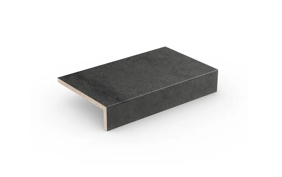 Ступень малая (ступень балконная) STROEHER Gravel Blend black